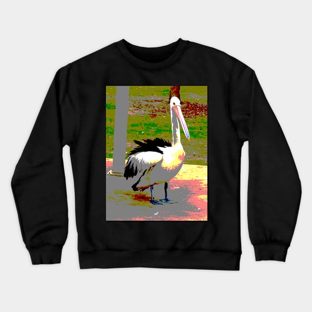 The Pelican! Crewneck Sweatshirt by Mickangelhere1